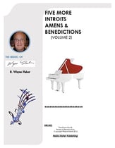 Five More Introits Amens and Alleluias SATB choral sheet music cover